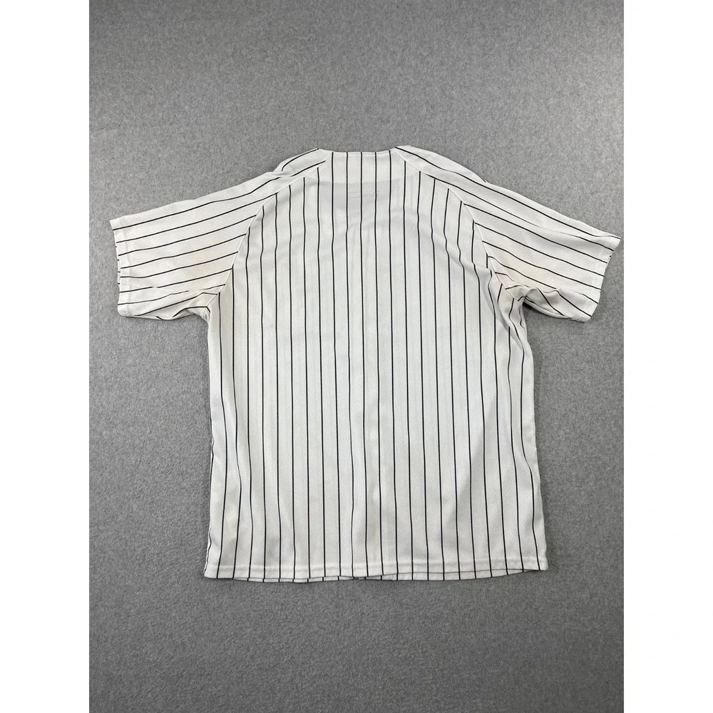 Texas Tech Red Raiders Baseball Jersey Mens XL White Pinstripe Under Armour
